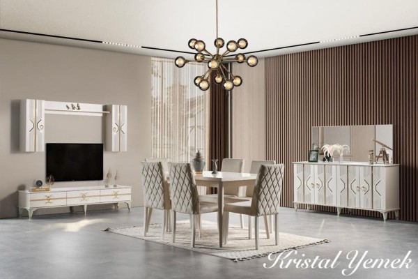 KRİSTAL DINING ROOM SET